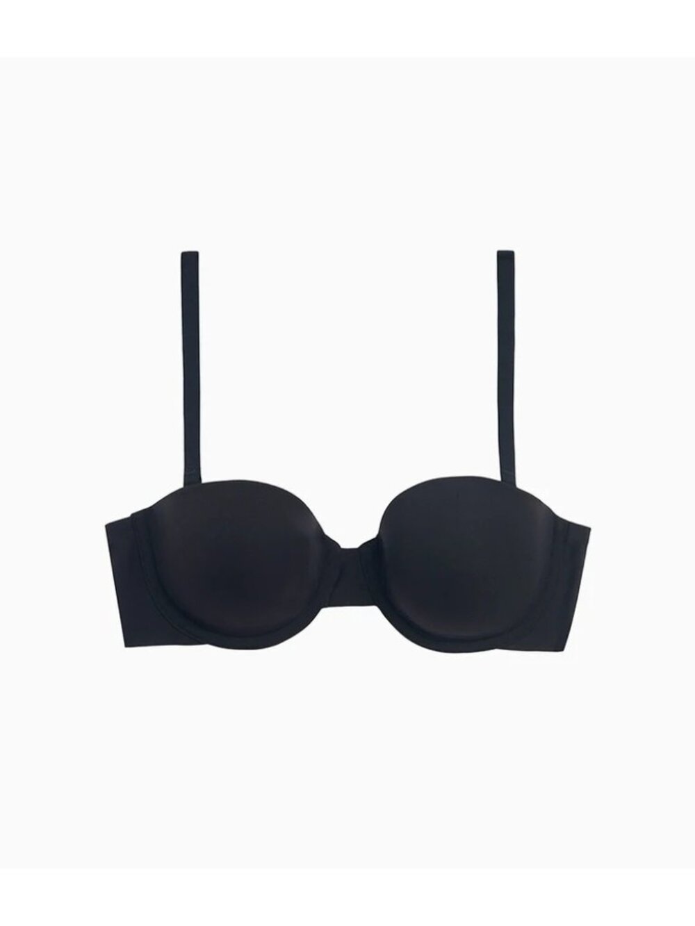 🆕 WACOAL Comfort First Underwire Strapless Bra 34DDD Black #854339 - Picture 6 of 10